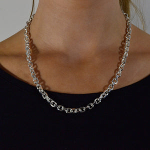 Anchor Chain - Medium - Brighton Silver