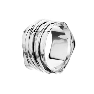 Des Silver Spinning Ring - Brighton Silver