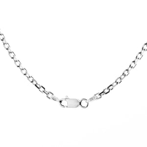 Anchor Square Cut Belcher Chain - Pendant Chain - Brighton Silver