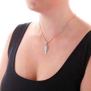 Silver Wing Pendant - Brighton Silver