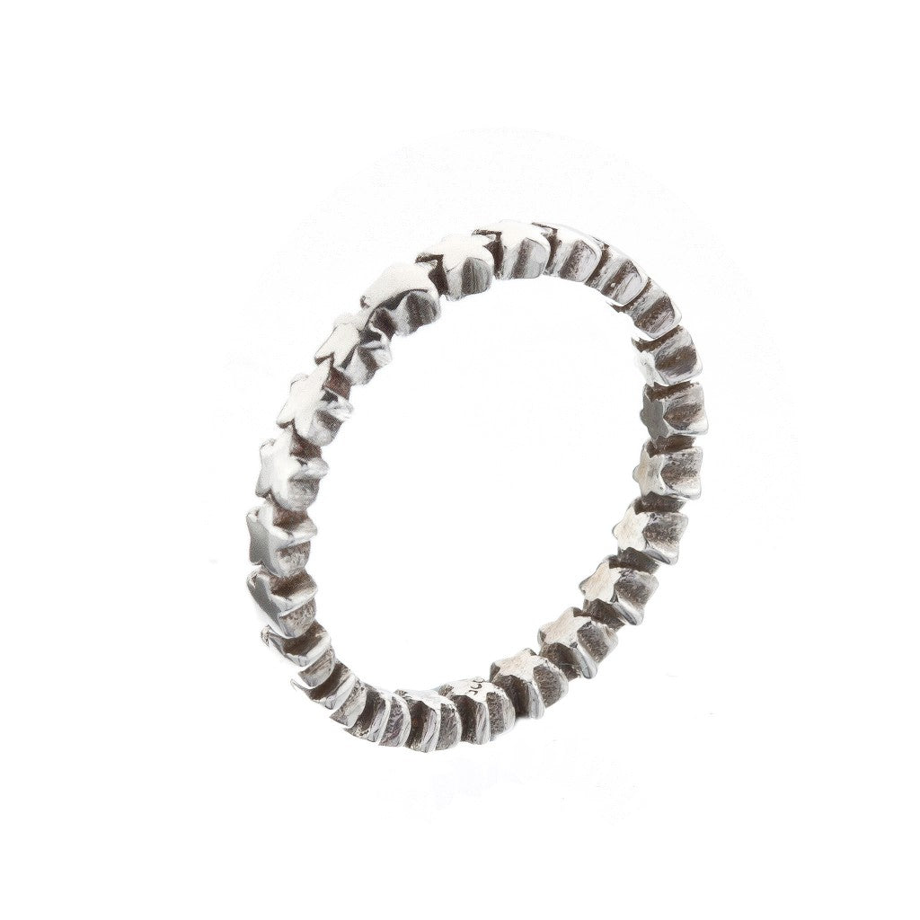 Milano Silver Star Stacking Ring - Brighton Silver