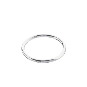 Round Wire Silver Ring - Brighton Silver