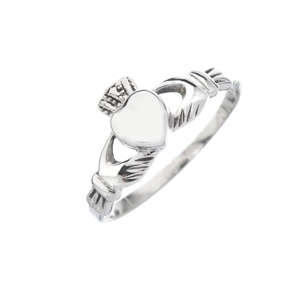 Silver Claddagh Ring - Brighton Silver