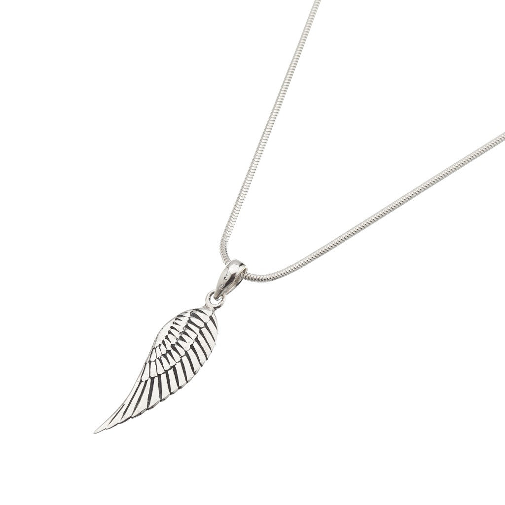 Silver Wing Pendant - Brighton Silver